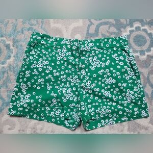 Banana Republic Green Floral Shorts